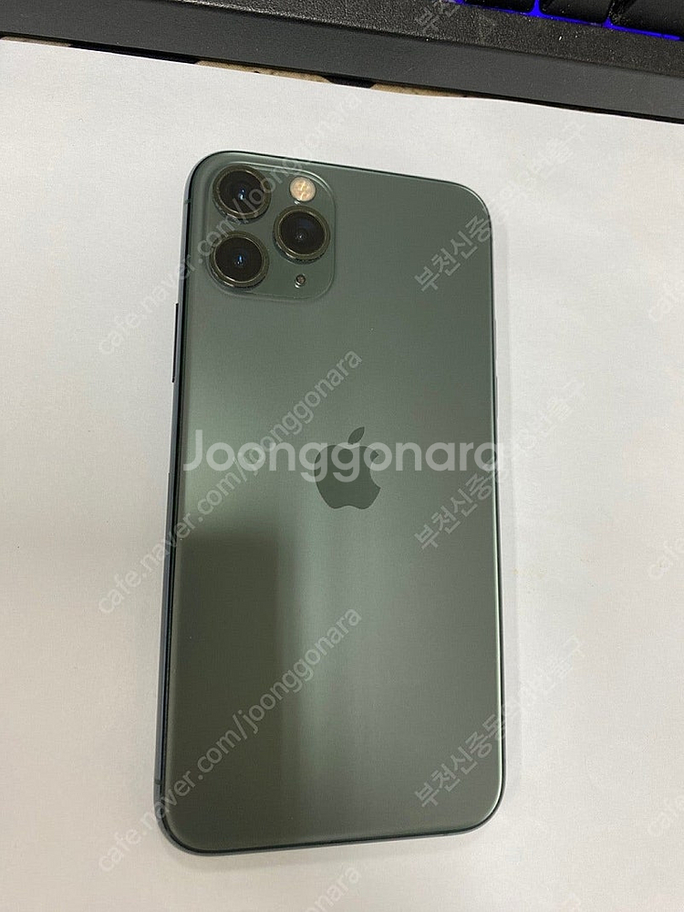 198100 아이폰11프로 그린 외관깔끔 64GB 무잔...--0