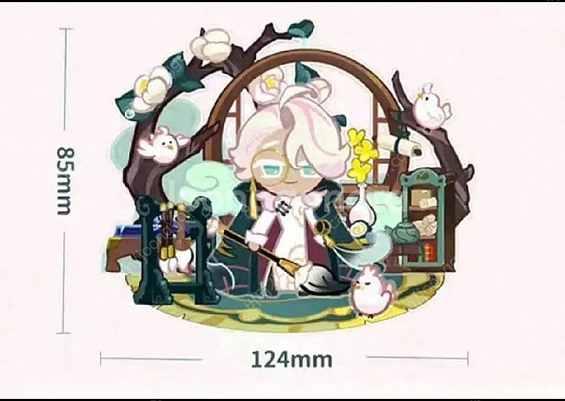 쿠키런 킹덤 동백꽃맛 쿠키 아크릴 디오라마 판매합니다~--3