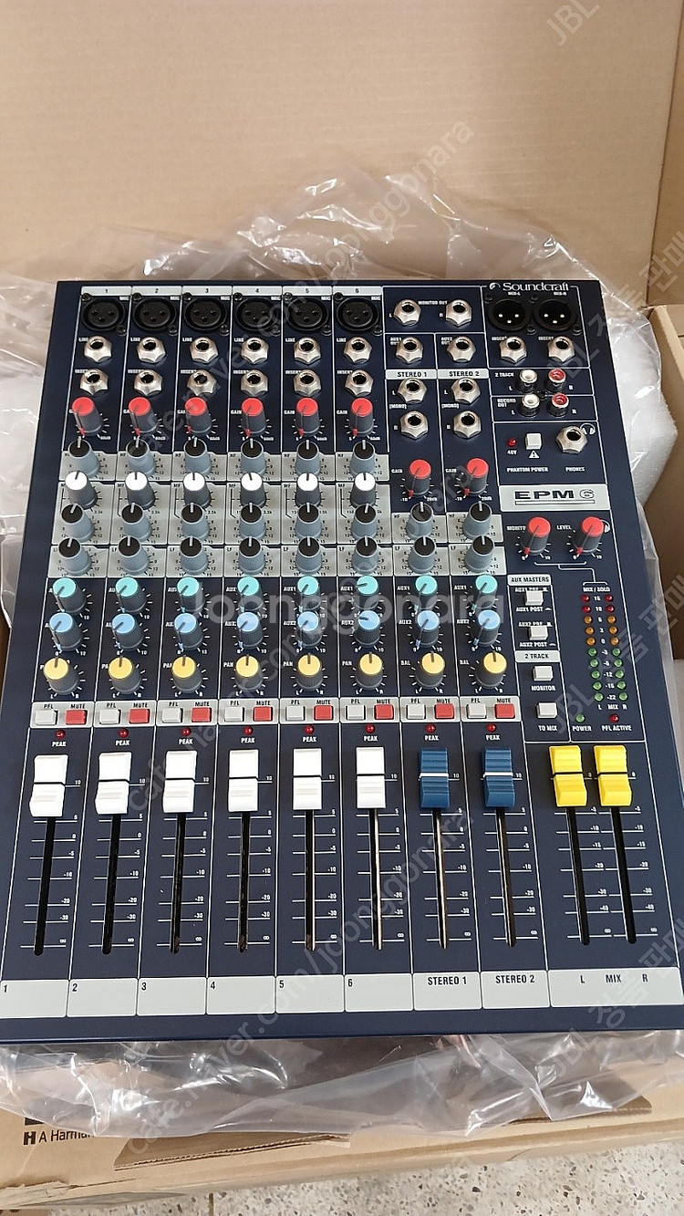 사운드크래프트 오디오믹서 EPM6,FX16II 판매합니...--0