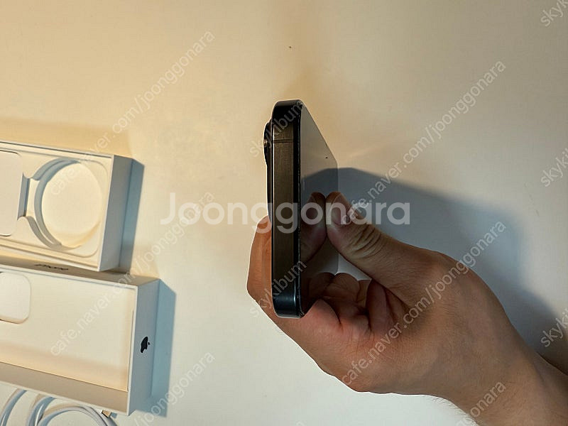 아이폰15프로 128기가 블랙--6