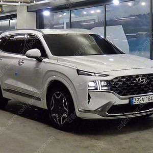 싼타페 중고 싼타페 더 뉴 싼타페 하이브리드 중고 가격 흰색 2022년식 1.6 2WD 캘리그래피 중고차카페