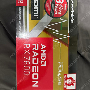 사파이어 RX 7600 8GB 팝니다