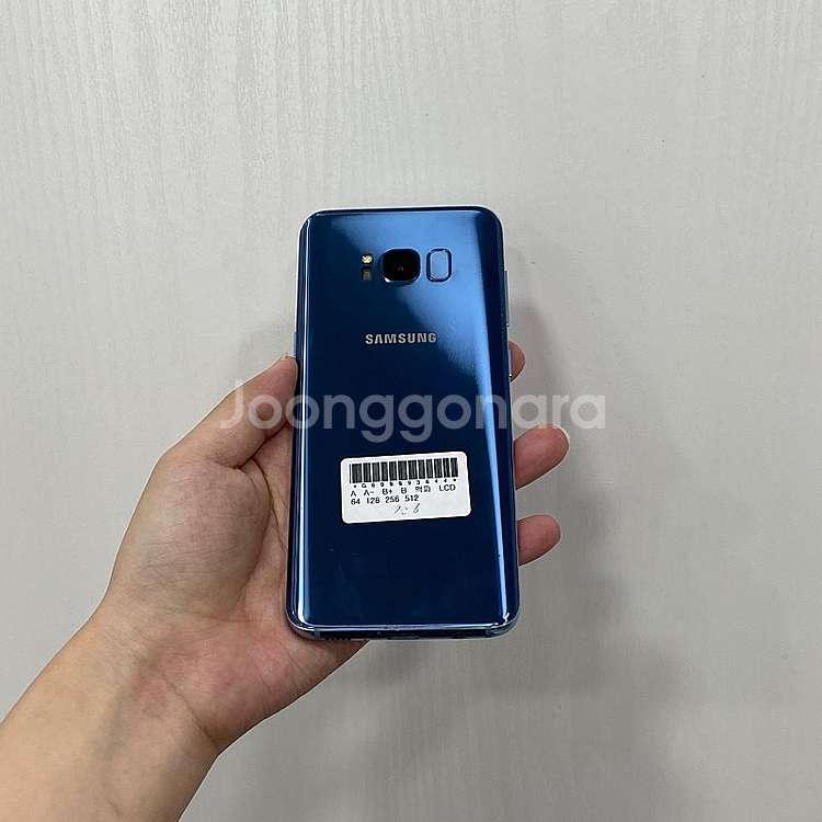 93644 갤럭시S8 블루 64GB 부산 중고폰 팝니다...--3