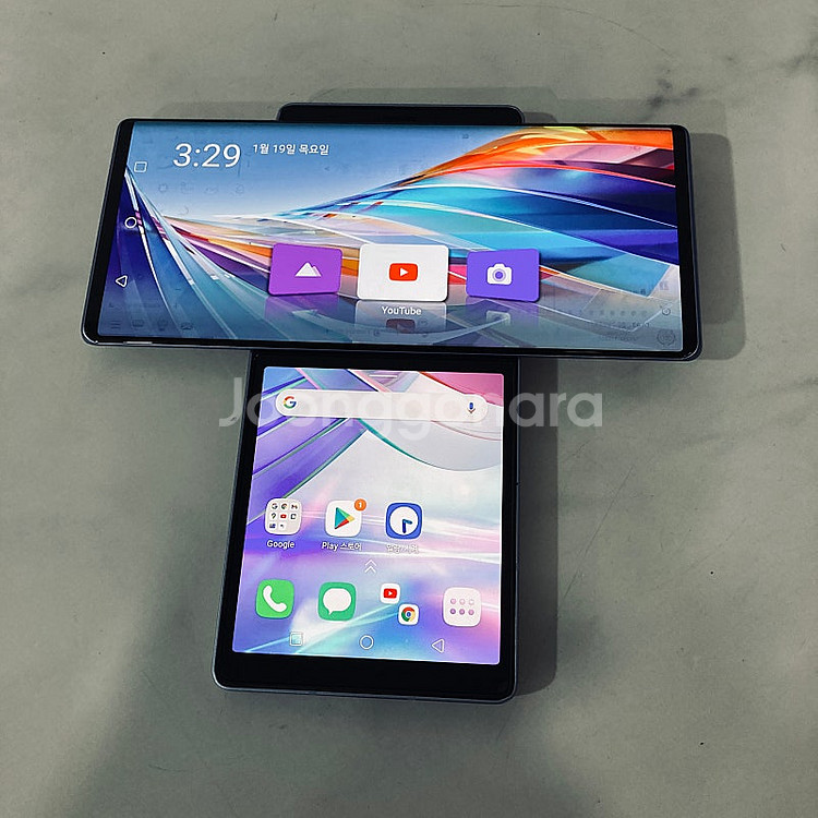 LG 엘지 윙 일루전스카이 128기가 깔끔한기기 14만...--0