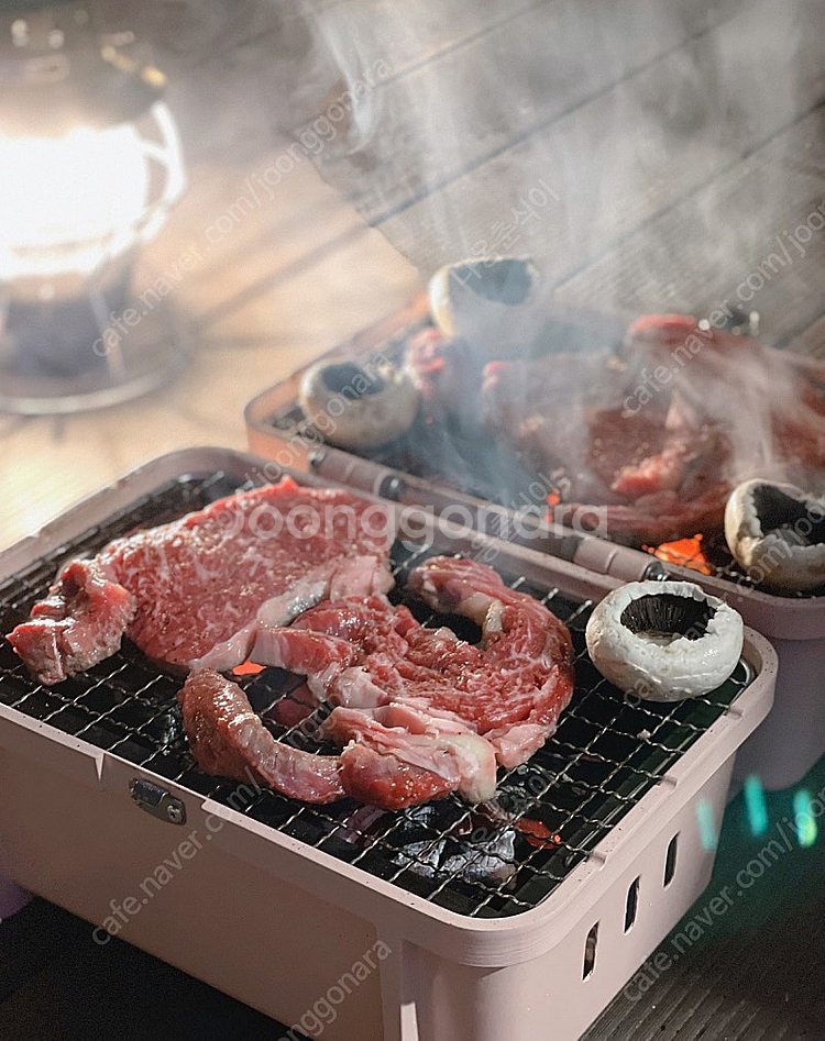 무료배송) 벨락 더블 바베큐 그릴 (캠핑용품)--1