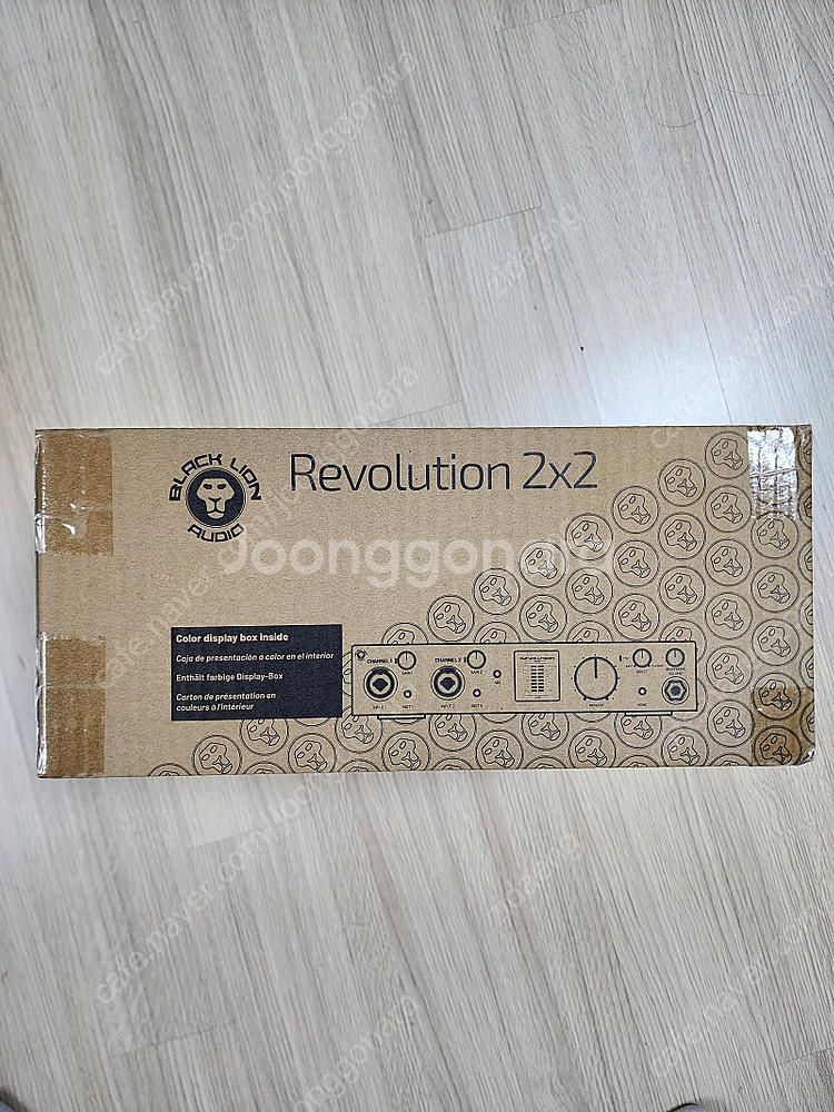 [미개봉] 블랙라이언 레볼루션 2X2 오디오인터페이스--1