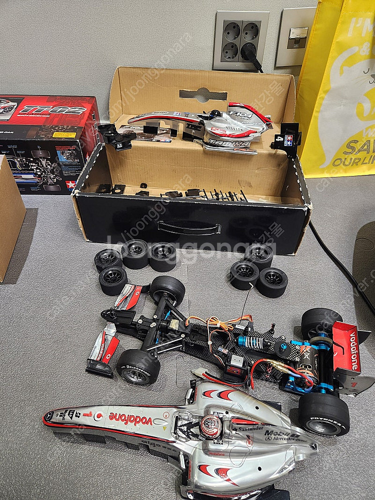 타미야 TT01, F104pro 1:10 RC카 2대--8