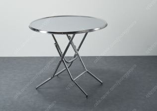 포차 식탁의자 깡통 업소용 제조 드럼통 원형 수납 간이--9