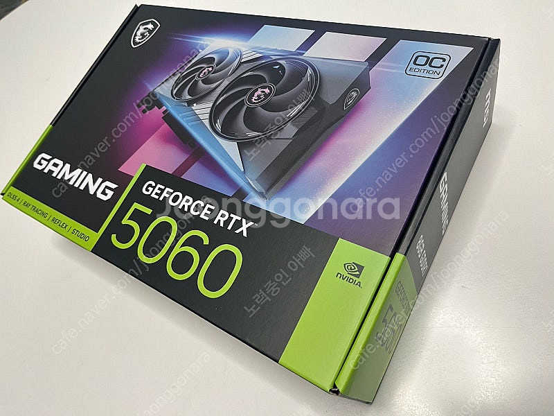 MSI 트윈프로저 RTX 5060 그래픽카드 새상품--1