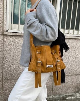 그레일즈 가방 / 스웨이드 가방--0