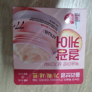 아누아 복숭아 77 나이아신 인리치드 크림 50ml 기획