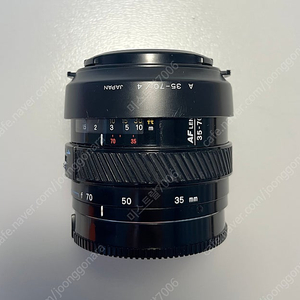 미놀타 af 35-70 f4.0 고정 렌즈