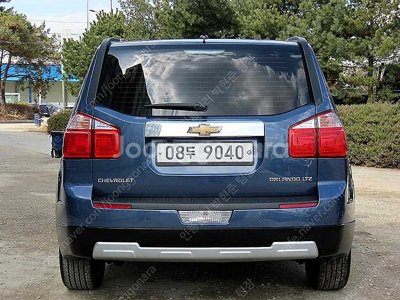 쉐보레 올란도 중고 올란도 중고차 쉐보레 중고 파란색 2015년식 2.0 디젤 LTZ 프리미엄 개인사업자 차량구매--5