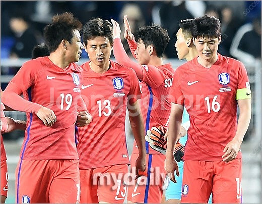 16-18 대한민국 국가대표 선수지급용 국대유니폼 3X...--7