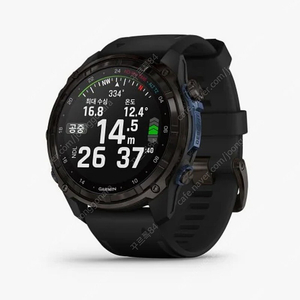 미개봉)가민 디센트 MK3i 51mm 카본그레이DLC 티타늄/블랙 다이빙컴퓨터