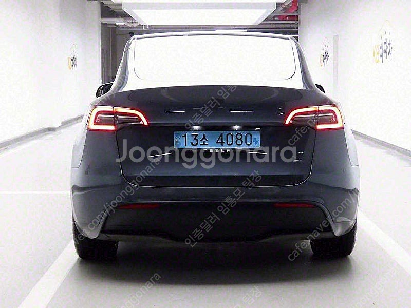 테슬라 모델 Y 중고차 모델Y 중고자동차 회색 2021...--4