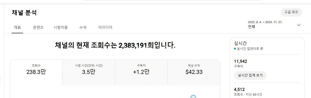 쿠팡파트너스 태그 가능한 건강한 유튜브 수익창출채널 팝...--1
