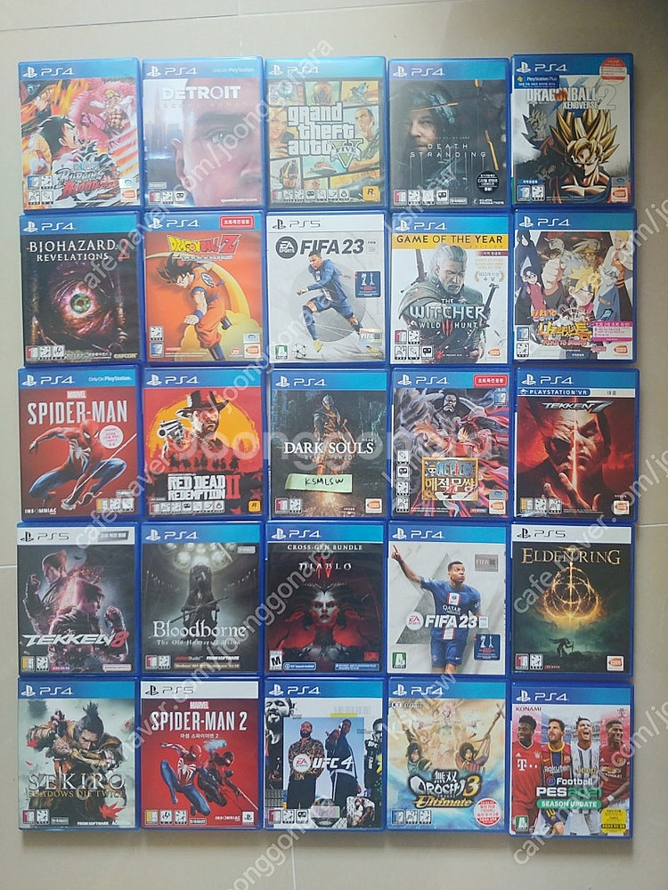 ps4 위쳐3고티 ufc4 피파23 gta5 철권7 8...--0