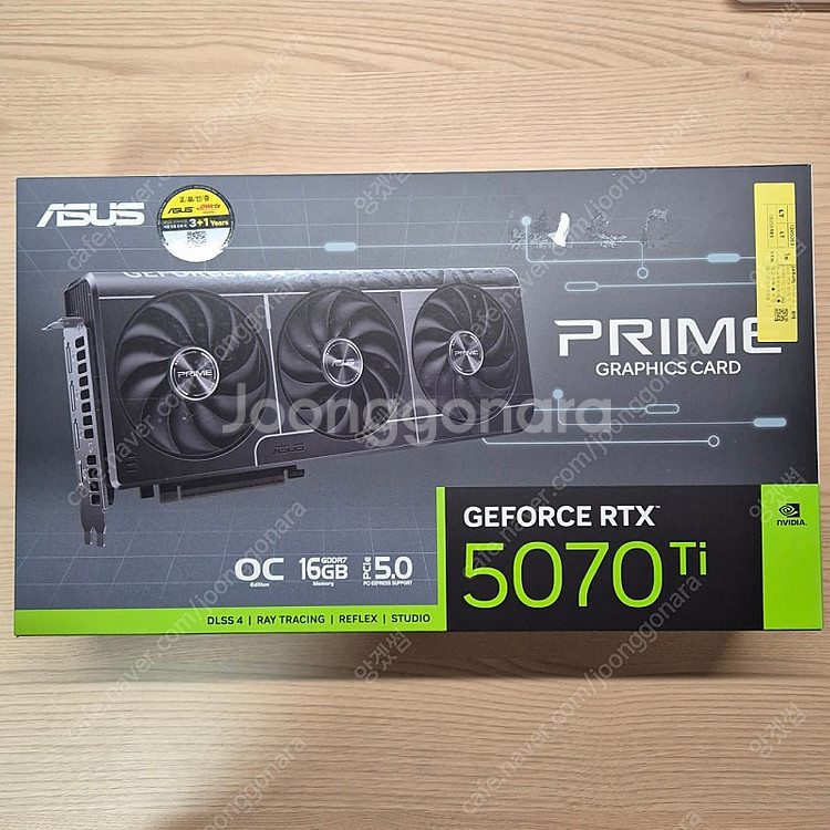 ASUS PRIME 지포스 RTX 5070 Ti--5