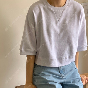 리우리우 LW하프맨투맨티셔츠