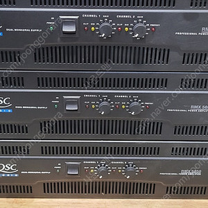 (QSC)RMX5050 4옴 1600W*2 파워앰프