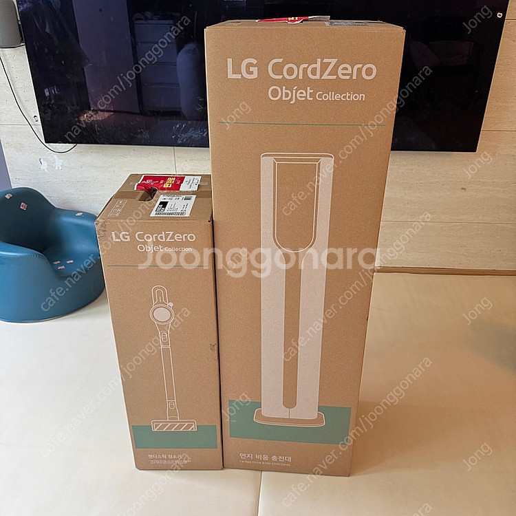 LG 코드제로 오브제 청소기 A9S 미개봉 신품 판매--1