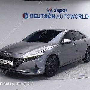아반떼 중고차 아반떼 하이브리드 중고 차 회색 2021년식 57,758km 모던 중고차카페