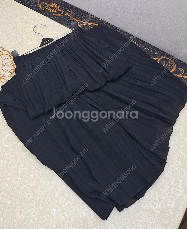 꼬르망 르꼬르망 제작완판 한정판 [밴딩와이드플리츠팬츠/...--2