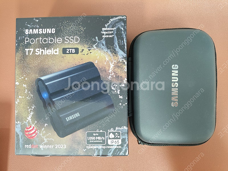 삼성전자 포터블 SSD T7 Shield (2TB) 팝니다.--0