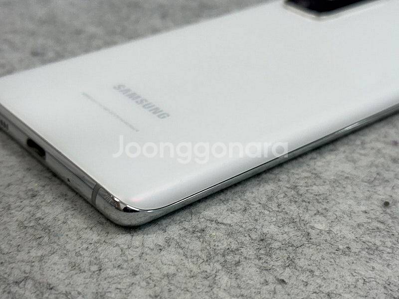 (S급)갤럭시S20FE 화이트 128G 미파손 찍힘없이...--7
