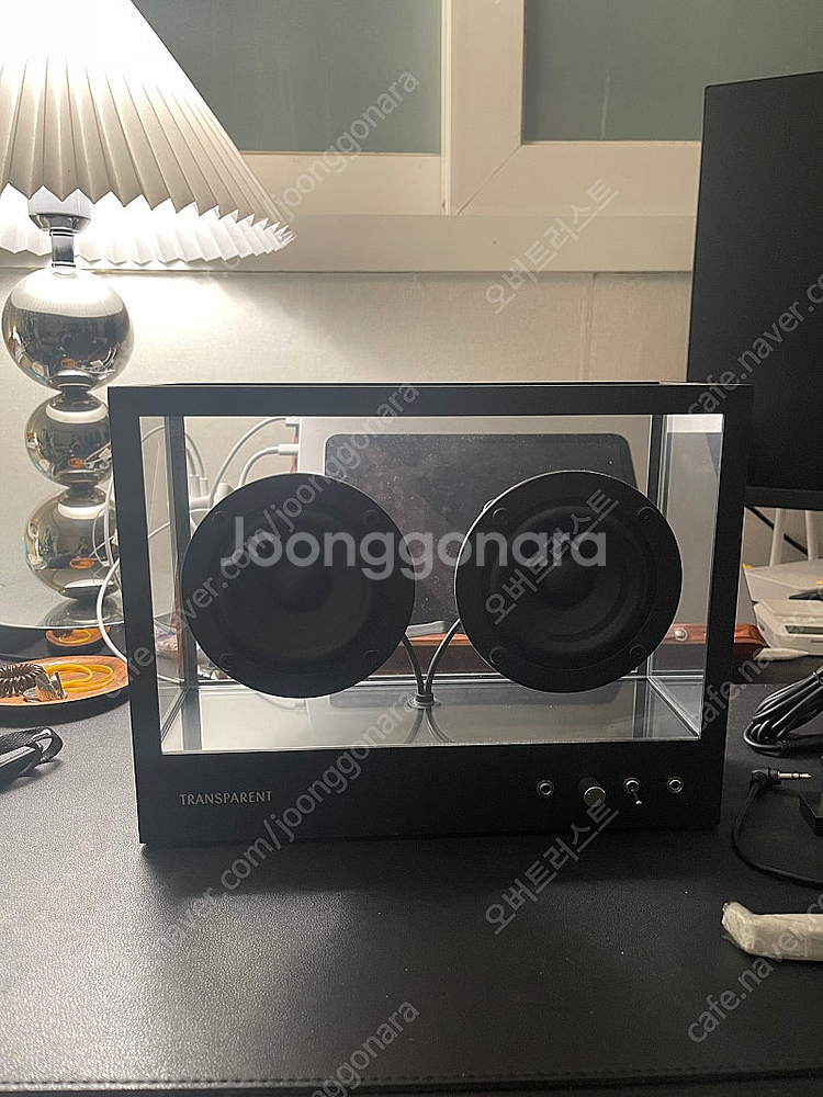 트랜스페어런트 transparent 스피커 블랙 sma...--0