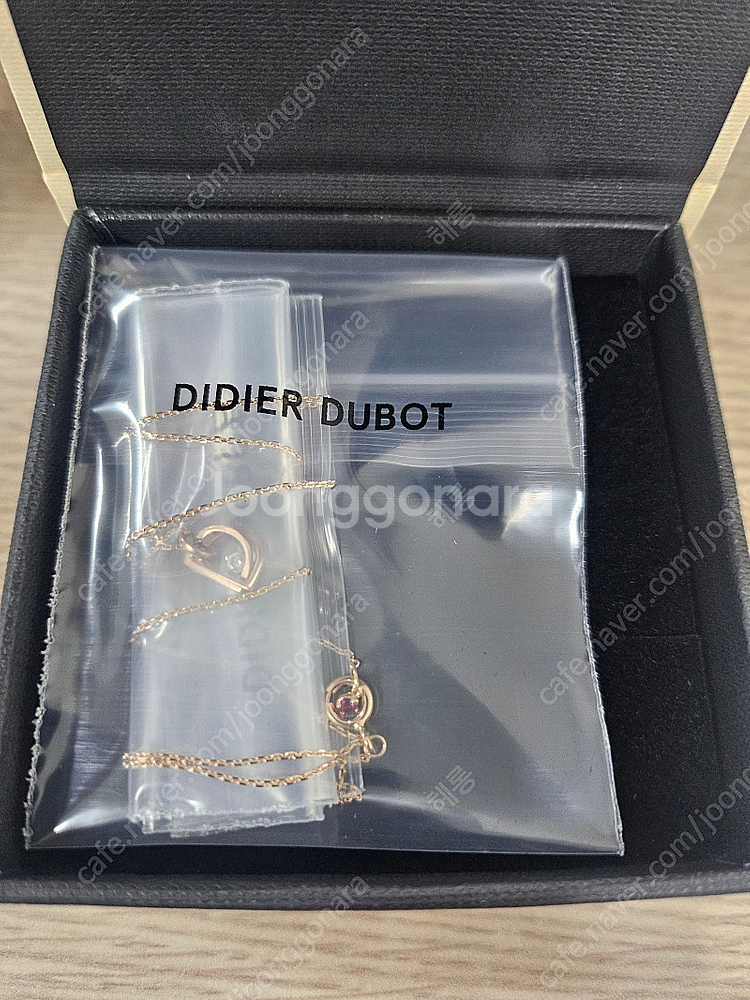 디디에두보 더블디 14k 목걸이 미개봉 새제품 판매합니...--1