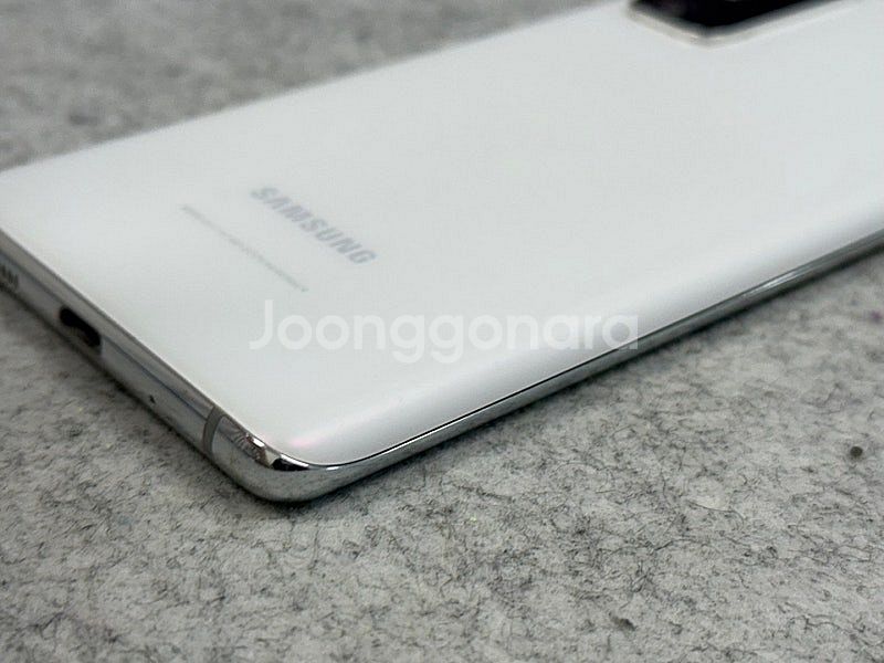 (S급)갤럭시S20FE 화이트 128G 미파손 찍힘없이...--7