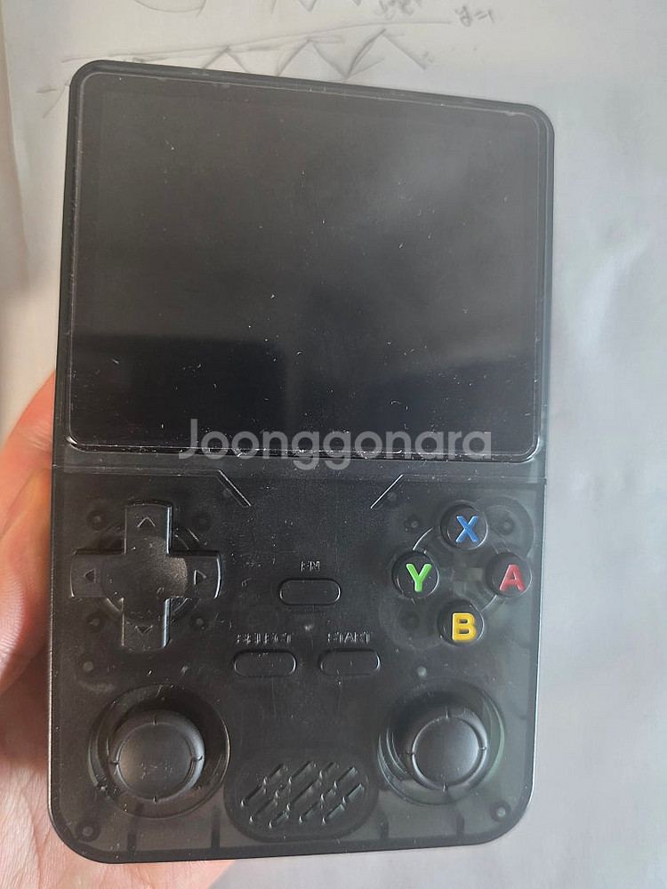 RX6S 휴대용 레트로 게임기+ 한글 한방팩 팝니다--0