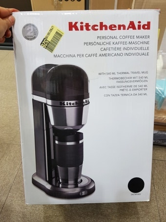 키친에이드 커피메이커(블랙) 이미지