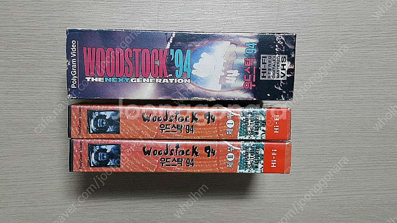 WOODSTOCK `94 비디오테이프--4