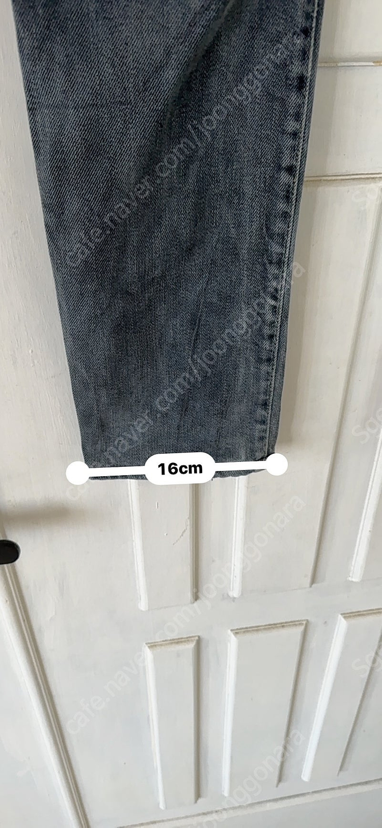 발망 스트레치 바이커 데님 팬츠 청바지 지퍼 플라이 W29 그레이 T551B701 이미지