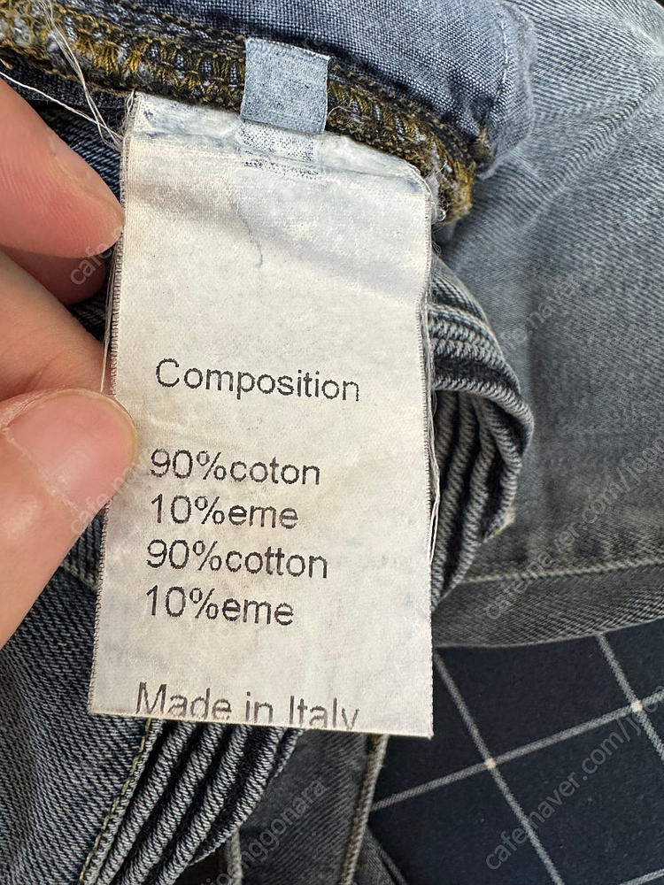 발망 스트레치 바이커 데님 팬츠 청바지 지퍼 플라이 W29 그레이 T551B701 이미지