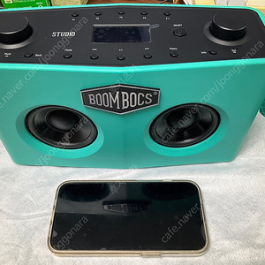 Boombocs London Studio 레트로 블루투스 스피커