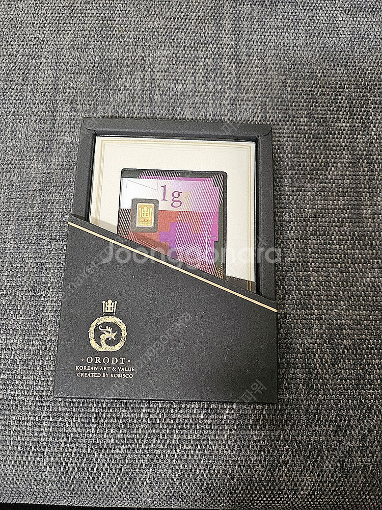 오롯 골드바 1g--0