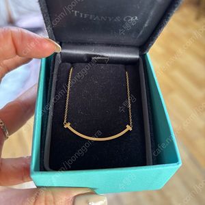 티피니 스마일목걸이