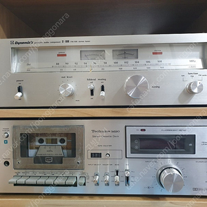 다이나믹 ST-8000 FM-AM 스테레오 튜너 / 테크닉스 M20 카세트 데크