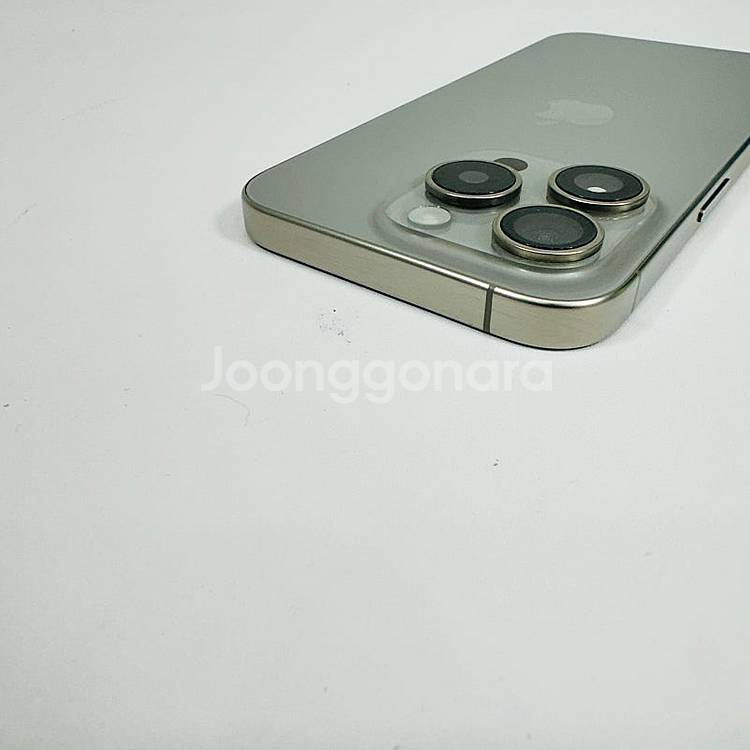 외관S급 24.5월개통 아이폰 15프로 256G 내추럴...--5