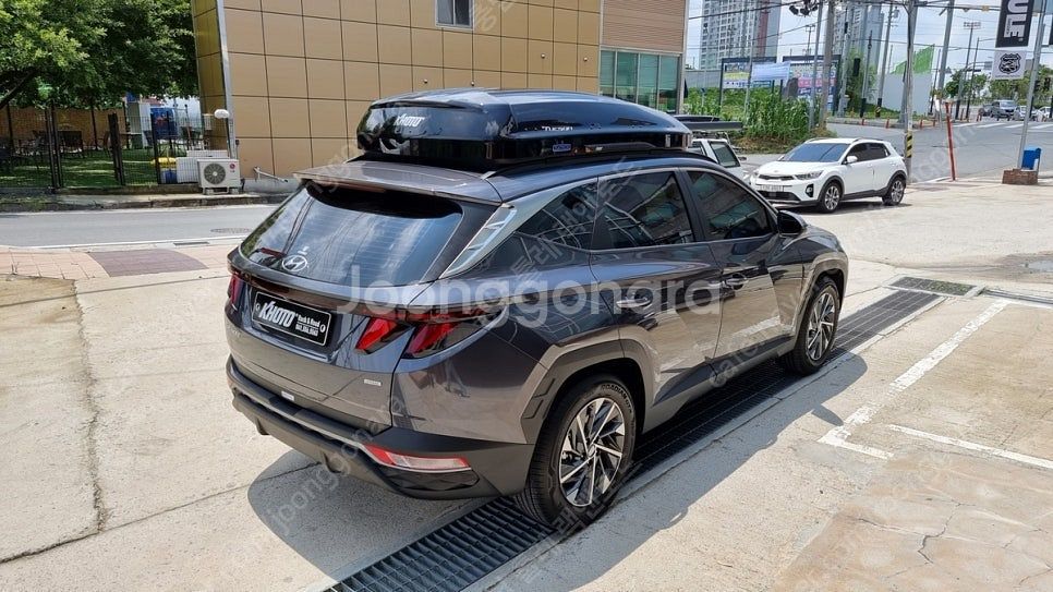 올뉴 더뉴 투싼 NX4 밀착형 일체형 루프박스 팝니다!...--8