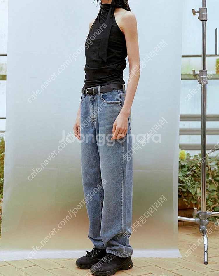 13month 중청 와이드 팬츠 청바지 Denim Pa...--1