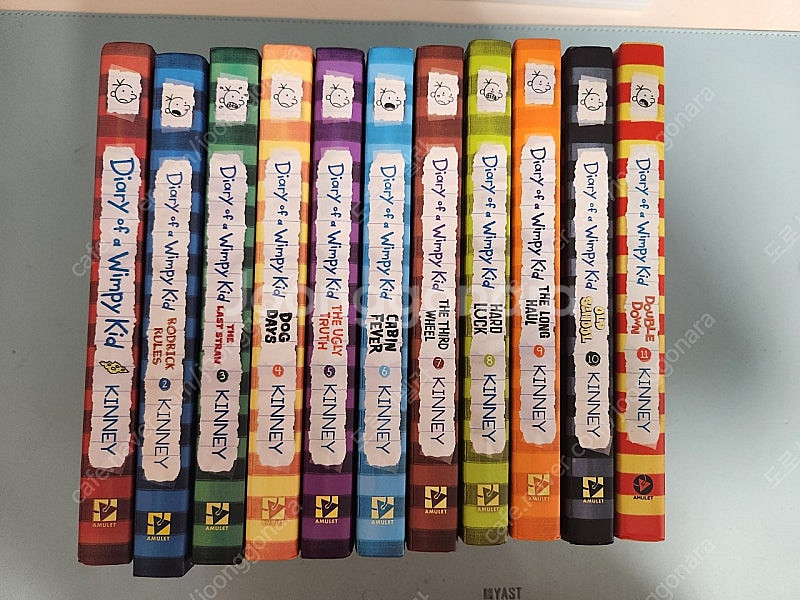윔피키드 영문판 하드커버 1~11권--0