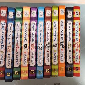 윔피키드 영문판 하드커버 1~11권
