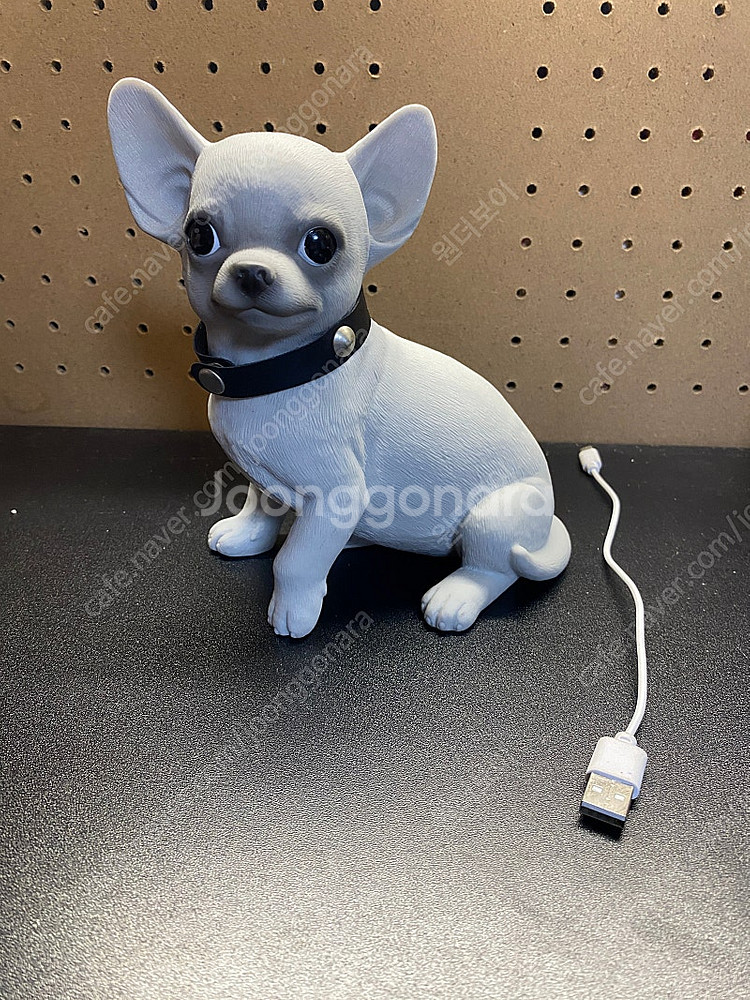 강아지 치와와 피규어 소품 높이19Cm--0