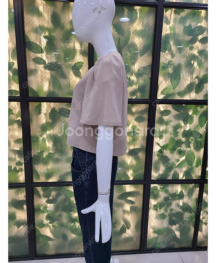 듀엘 린넨 블라우스 자켓--1