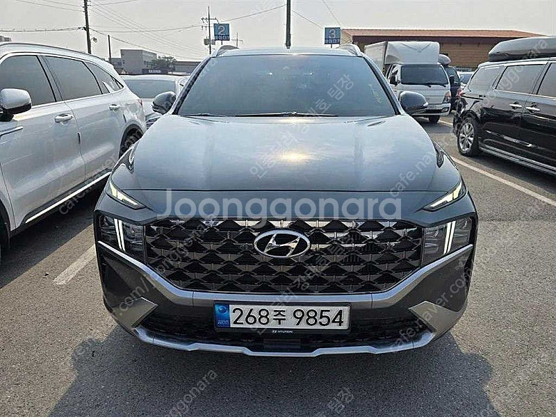 싼타페 중고 싼타페 더 뉴 싼타페 하이브리드 중고 가격 회색 2023년식 1.6 4WD 캘리그래피 수원중고차--0